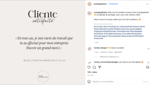 Élaborer une ligne éditoriale pour votre compte Instagram : avis client